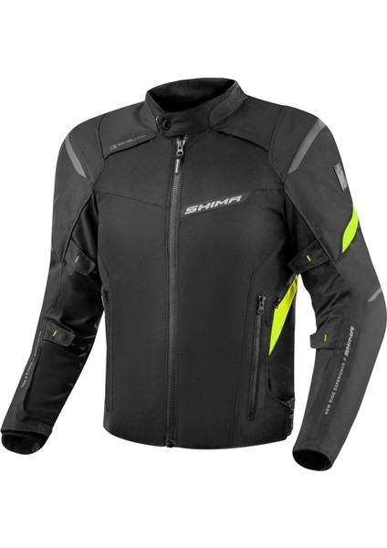 Shima Rush 2.0 Korumalı Motosiklet Montu Sarı