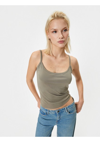 Askılı Atlet Modal Kumaş Slim Fit