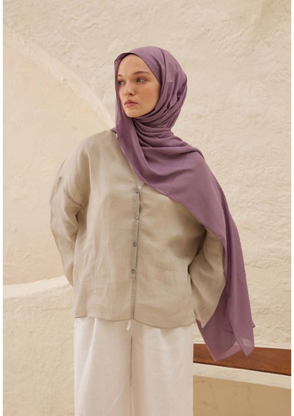 Rami Viskon Şal Lavanta