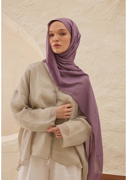 Rami Viskon Şal Lavanta modelleri