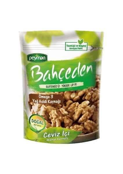 Glutensiz Bahçeden Ceviz 140 Gr.