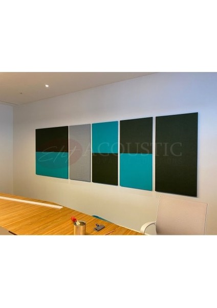 Akustik Kumaş Kaplı Panel 4 Adet 60X60 4 Adet 60X120