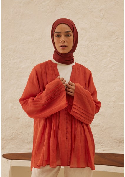 Rami Viskon Şal Bordo fiyatları