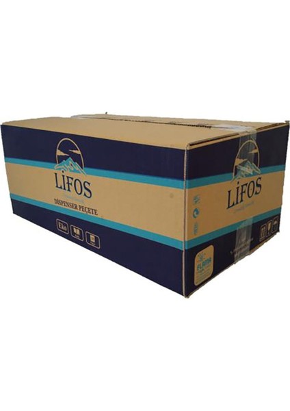 Dispenser Kağıt Havlu - Z Katlama - 2 Kat - 150 Adetlik 12 Paket / Koli