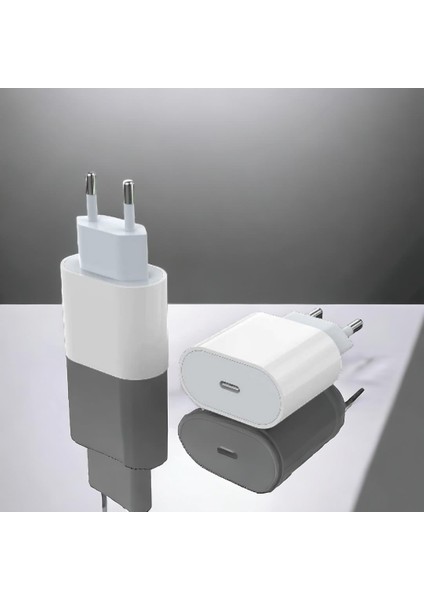 Apple Uyumlu 20W Şarj Adaptorü Type-C - Yüksek Kalite - Usb-C 20W Power Adapter
