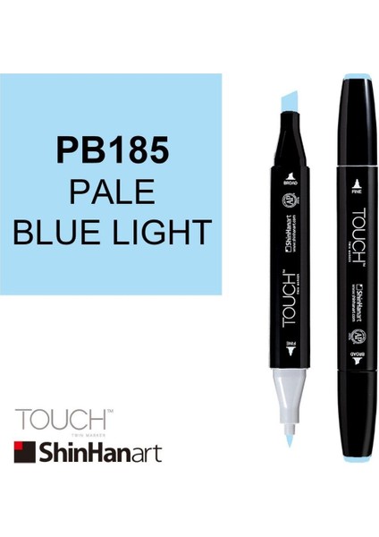 Art Touch Twin Marker PB185 Pale Blue Light