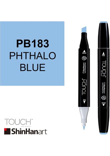 Art Touch Twin Marker PB183 Phthalo Blue