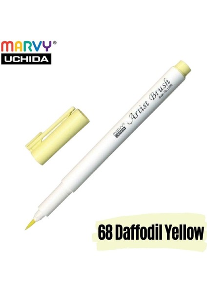 Artist Brush Pen 1100 Firça Uçlu Kalem 68 Daffodil Yellow