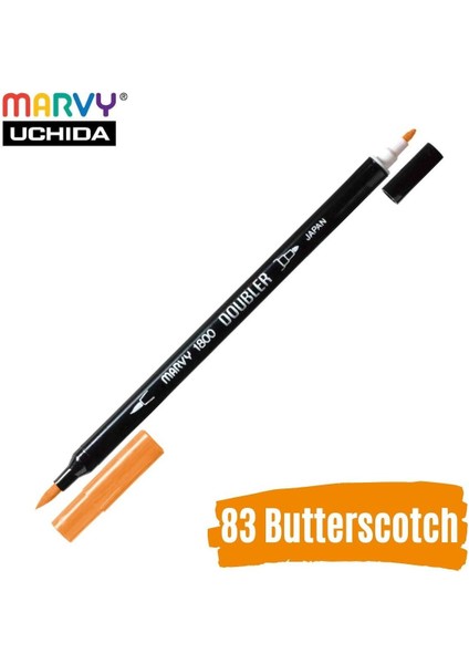 Artist Brush Pen 1800 Çift Taraflı Firça Uçlu Kalem 83 Butterscotch fiyatları