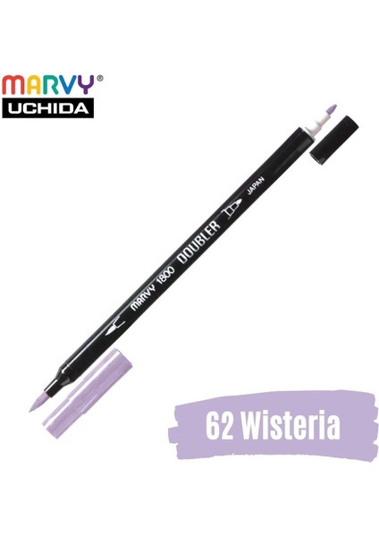 Artist Brush Pen 1800 Çift Taraflı Firça Uçlu Kalem 62 Wisteria
