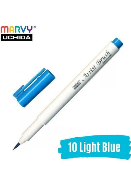 Artist Brush Pen 1100 Firça Uçlu Kalem 10 Light Blue