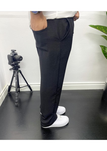 Baggy Keten Pantolon