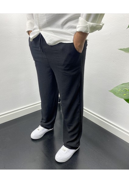 Baggy Keten Pantolon