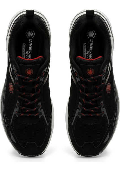 Wılly 4fx Yürüyüş Siyah-Kırmızı Erkek Sneaker 101498175
