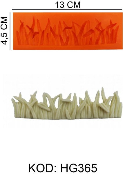 Ot Çalı Figürlü Gıda Silikon Kalıbı