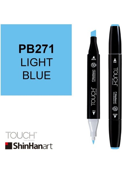 Art Touch Twin Marker PB271 Light Blue