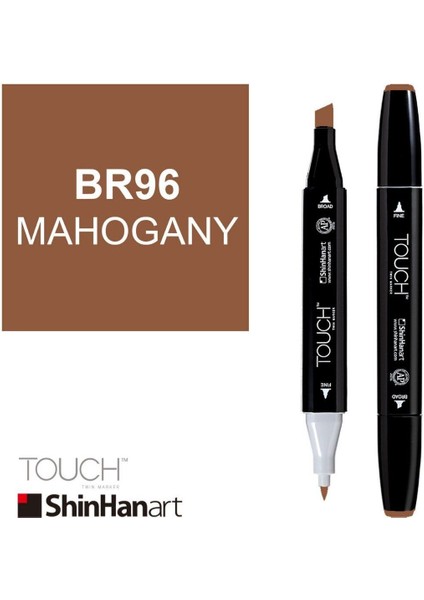 Art Touch Twin Marker BR96 Mahogany