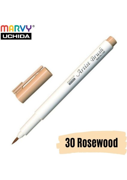 Artist Brush Pen 1100 Firça Uçlu Kalem 30 Rosewood