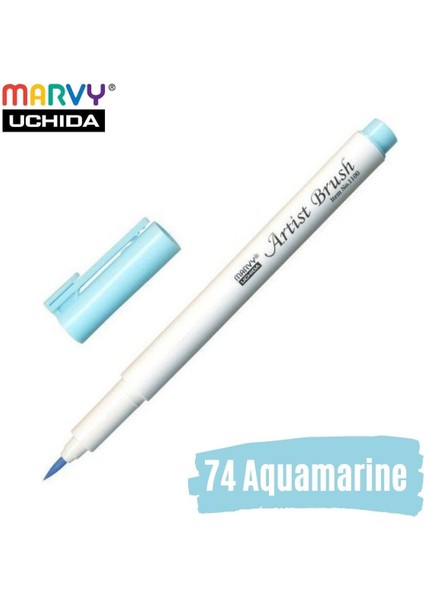 Artist Brush Pen 1100 Firça Uçlu Kalem 74 Aquamarine