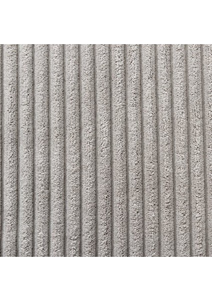 Peluş Kadife Kadife Çizgili Dikdörtgen Kırlent Örtüsü Yastık Kılıfı Bel Için Minder Örtüsü, 12 x 20, Açık Gri (Yurt Dışından)