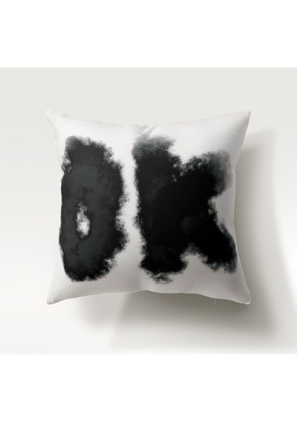 Wekıty ---- 4'Lü Atış Yastık Kılıfı Seti Modern Yastık Dekoratif Yastık Kılıfı Polyester 18 x 18 Inç Kare Yastık Kılıfı Gizli Fermuar--4545 (Yurt Dışından)
