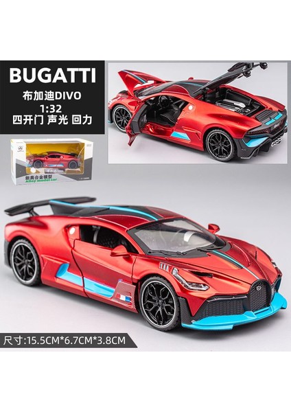 Alaşım Araba Modeli Çocuk Sesli Oyuncak Araba Spor Araba Simülasyon Araba Modeli (Yurt Dışından)