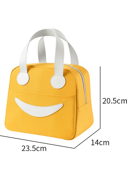 Beilian Taşınabilir Öğle Yemeği Çantası Alüminyum Folyo Yalıtımlı Öğle Yemeği Çantası Öğrenci Sevimli Öğle Yemeği Çantası (Yurt Dışından)