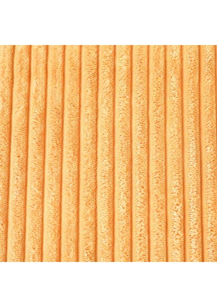 Çizgili Kadife Peluş Doku Kadife Euro Sandalye Için Yastık Sham Minder Örtüsü, 24 x 24 Inç (60 cm ), 2'Li Set, Ayçiçeği Sarısı (Yurt Dışından)