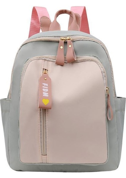 Rahat ve Çok Yönlü, Büyük Kapasiteli, Renk Bloklu Sırt Çantası (Yurt Dışından) fiyatları