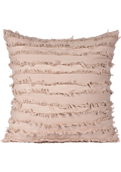 2 Parça Boho Saçaklı Yastık Kılıfı (Açık Kahverengi, 20 x 20 Inç) (Yurt Dışından)
