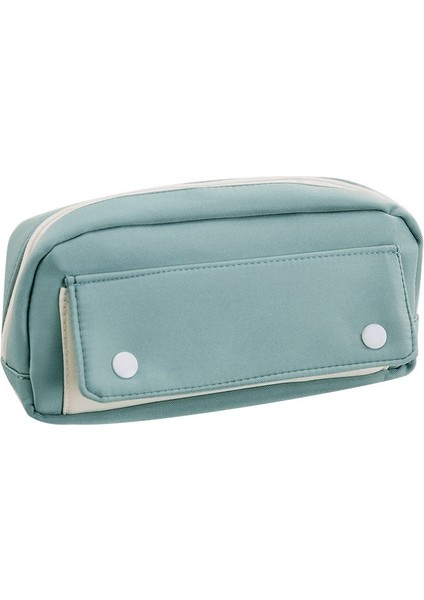 Yeni Basit Kalem Çantası Büyük Kapasiteli Öğrenci Kalem Kutusu Yaratıcı Çok Fonksiyonlu Kalem Kutusu Kırtasiye Malzemesi Depolama (Yurt Dışından)