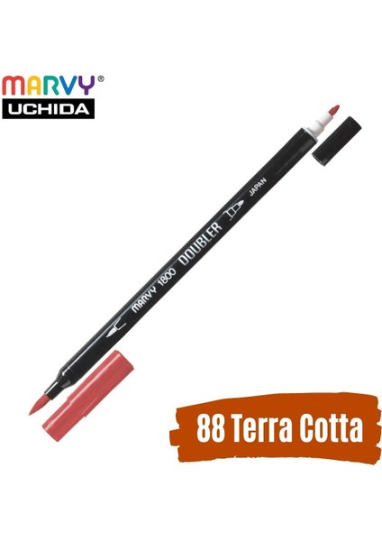 Artist Brush Pen 1800 Çift Taraflı Firça Uçlu Kalem 88 Terra Cotta fiyatları