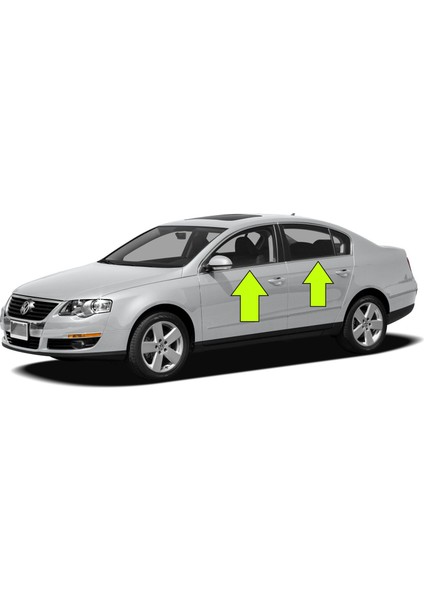 Passat B6 Cam Çitası Krom 2005 2006 2007 2008 2009 2010 2011 2012