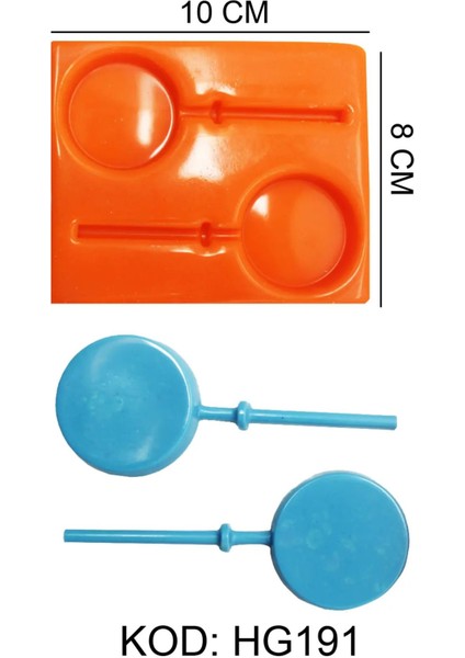 Gıda Silikon Kalıbı No 191