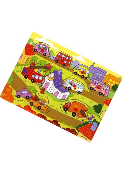 Tutmalı Bultak Ahşap Puzzle Araçkar ile El Becerilerini Geliştirin! fiyatları