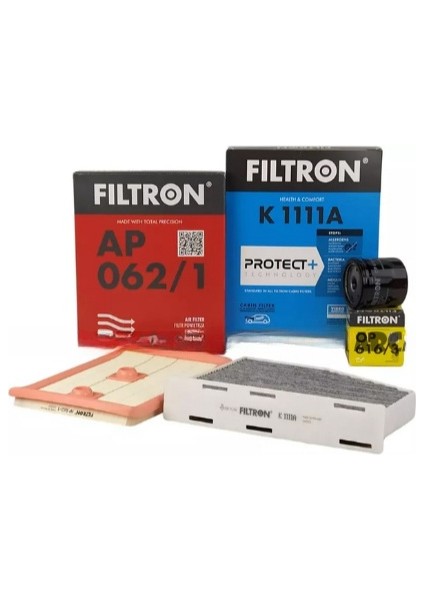 Volkswagen Jetta 1.2 Tsı Filtron Filtre Bakım Seti 2015-2017 Arası Cyv