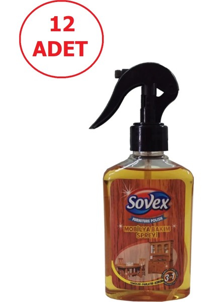 Mobilya Bakım Spreyi 250 ml x 12 Adet