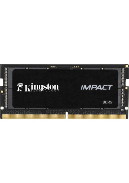 Kıngston Impact 16GB Ddr5 4800 Mhz CL38 KF548S38IB/16TR Notebook Ram