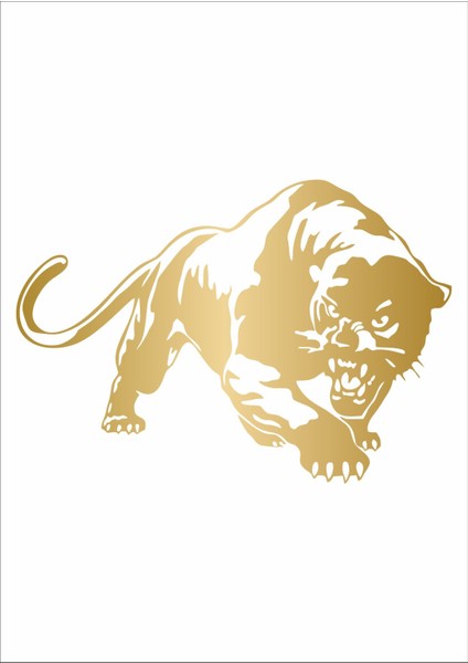 Panter Panther Kaplan Puma Oto Sticker Araba Sticker Q47