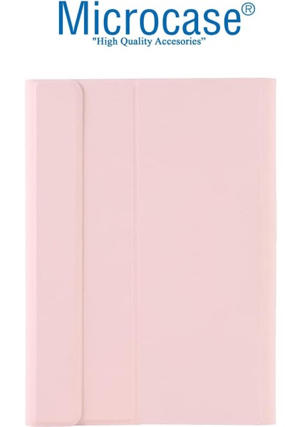Samsung Galaxy Tab A7 T500 T505 T507 2020 10.4 Tablet ile Uyumlu Sleeve Serisi Mıknatıs Kapak Standlı Kılıf - Pembe AL3319