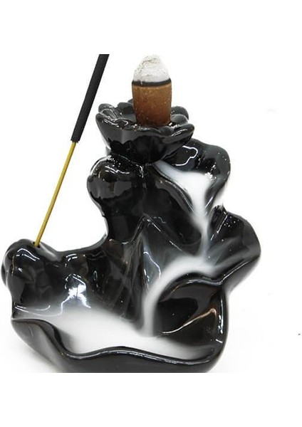 Buhurdanlık Seramik Siyah C0878