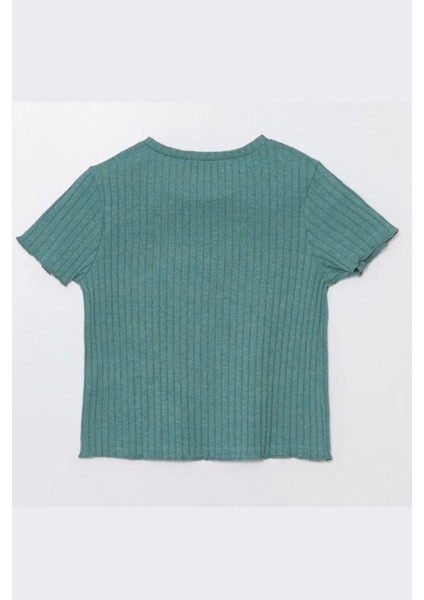 Kız Çocuk Kaşkorse Tshirt Yeşil - Font fiyatları