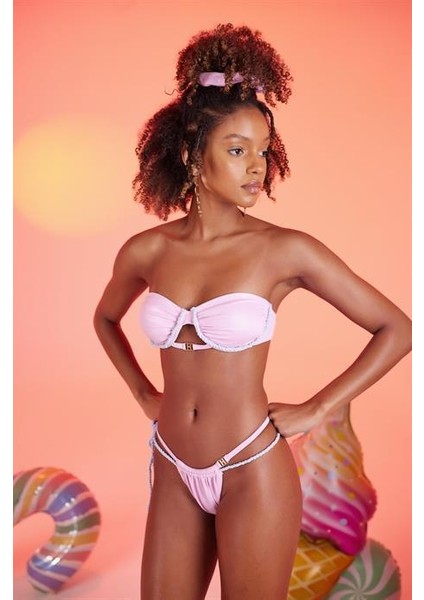 Mia Bikini Üstü Pembe
