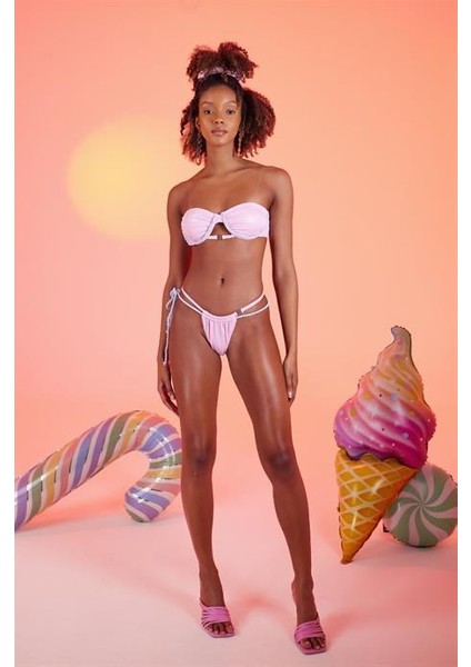Mia Bikini Üstü Pembe