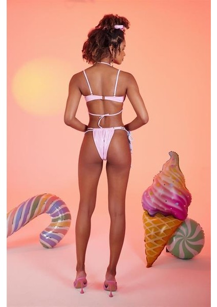 Mia Bikini Üstü Pembe