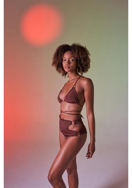 Delphi Bikini Üstü Kahve