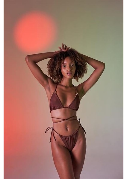 Delphi Bikini Üstü Kahve