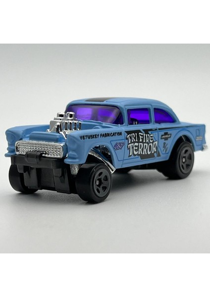 Tekli Arabalar 55 Chevy Bel Aır Gasser HKK26 indirimleri