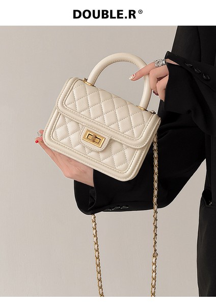 High-End Pu Deri Küçük Mor Çanta Küçük Çanta (Yurt Dışından)