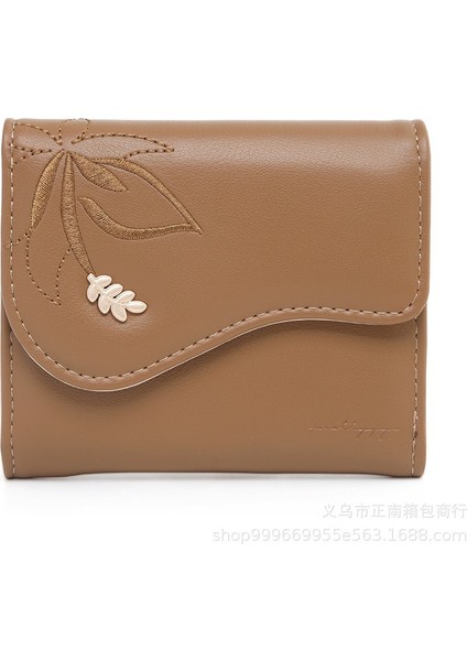 Baskılı Tokalı Katlanır Öğrenci Mini Cüzdanı (Yurt Dışından)